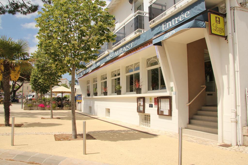 Hotel De La Plage Saint-Palais-sur-Mer Bagian luar foto